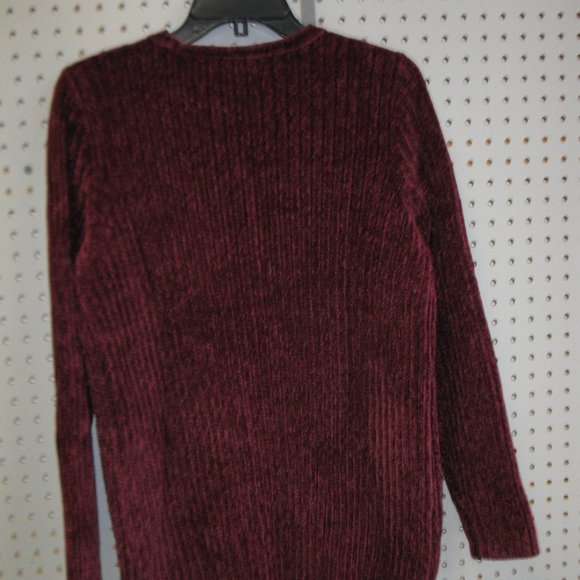 Lands' End Chenille L/S Sweater, F10, NWT - Picture 2 of 3